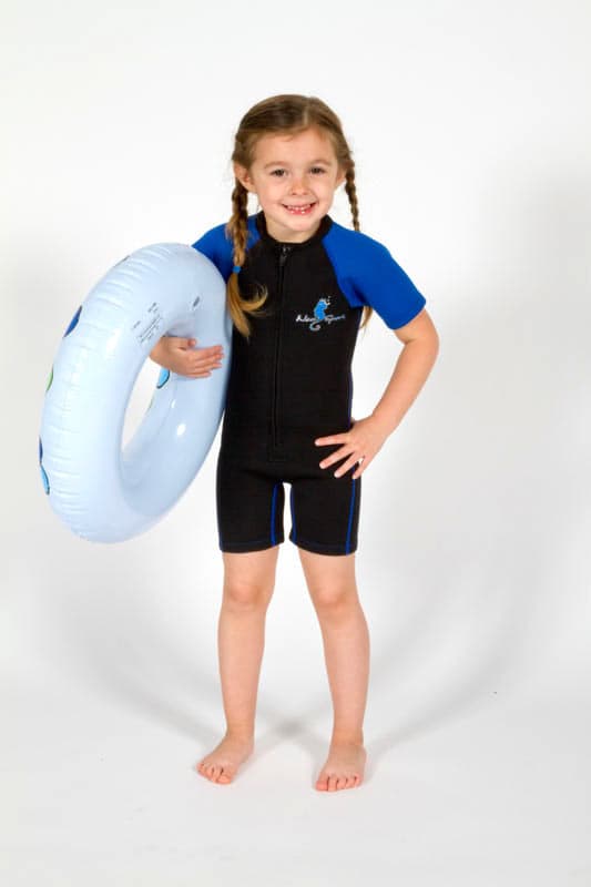 Children’s 2mm Front Zip Shorty Swim Suit - thumbnail 2