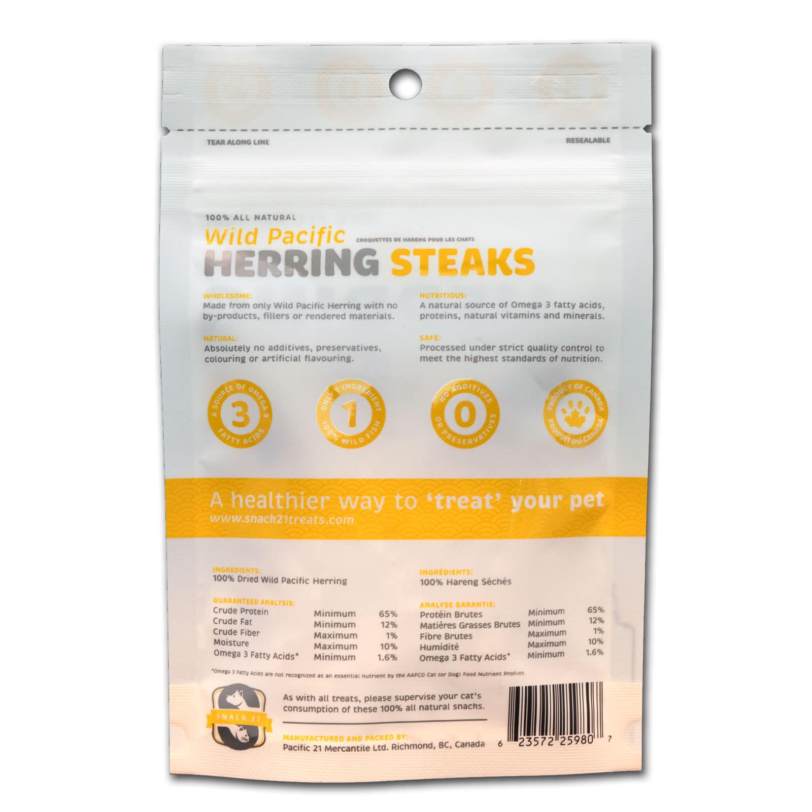 Herring Cat Treats (Bag) - thumbnail 2
