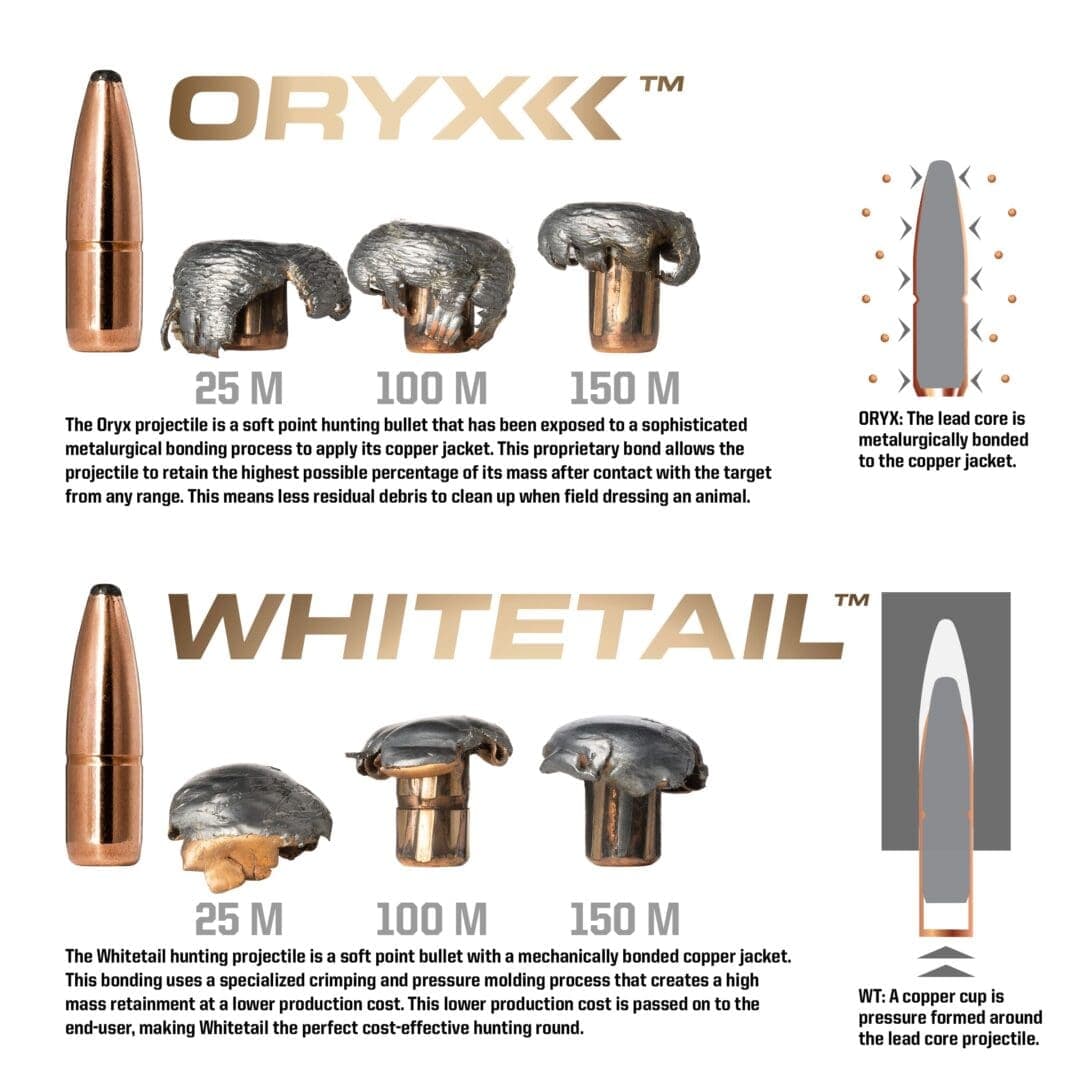 .270 Win Oryx 150 gr 20 QTY - thumbnail 4