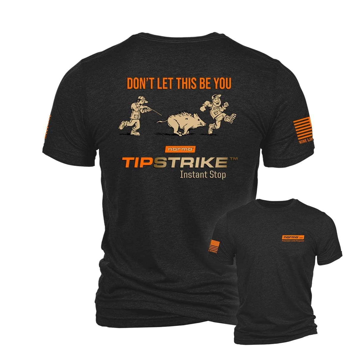 Norma Tipstrike Instant Stop T-Shirt by Nine Line