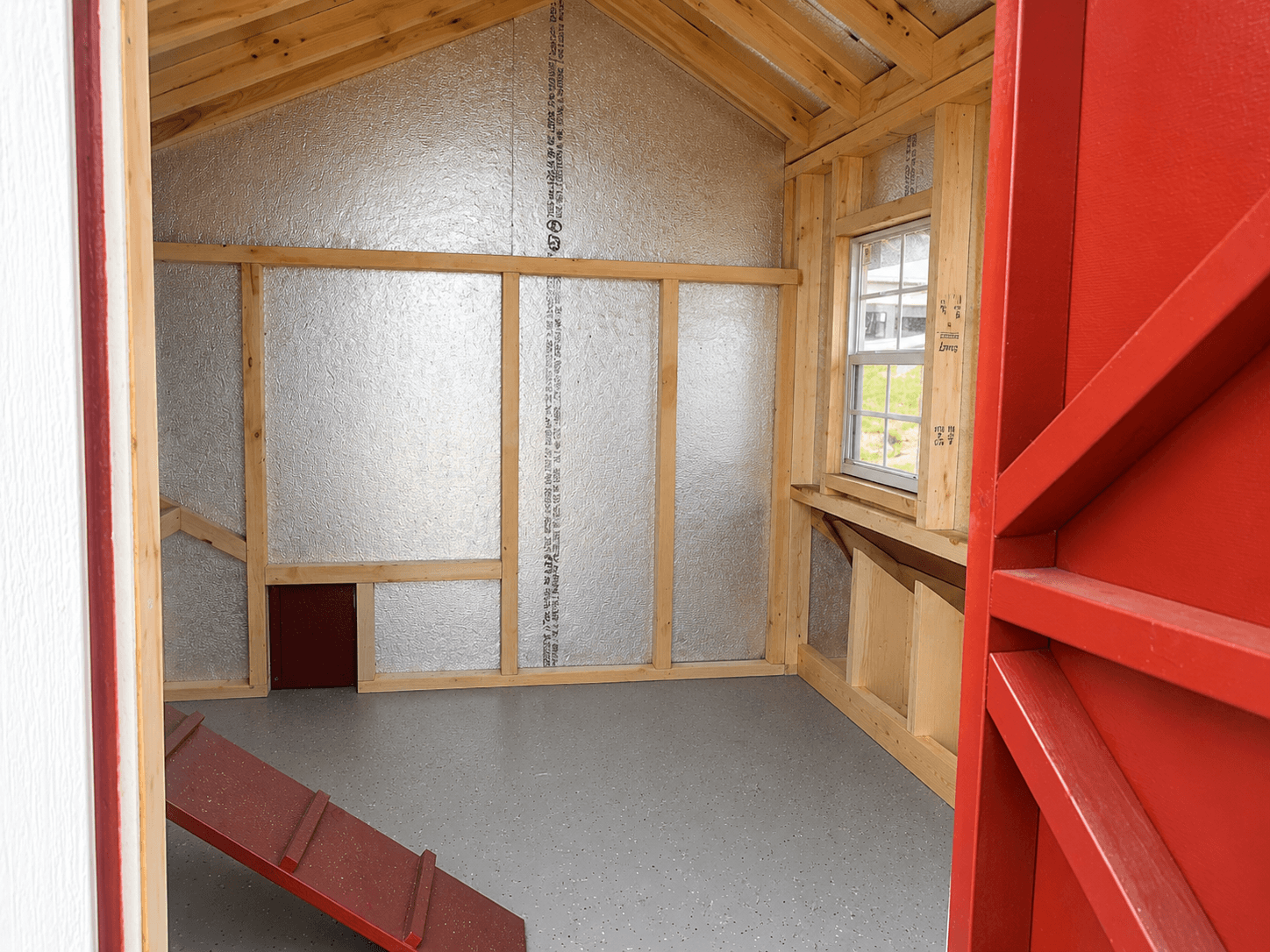 6’x10′ Quaker Chicken Coop Combo - thumbnail 4