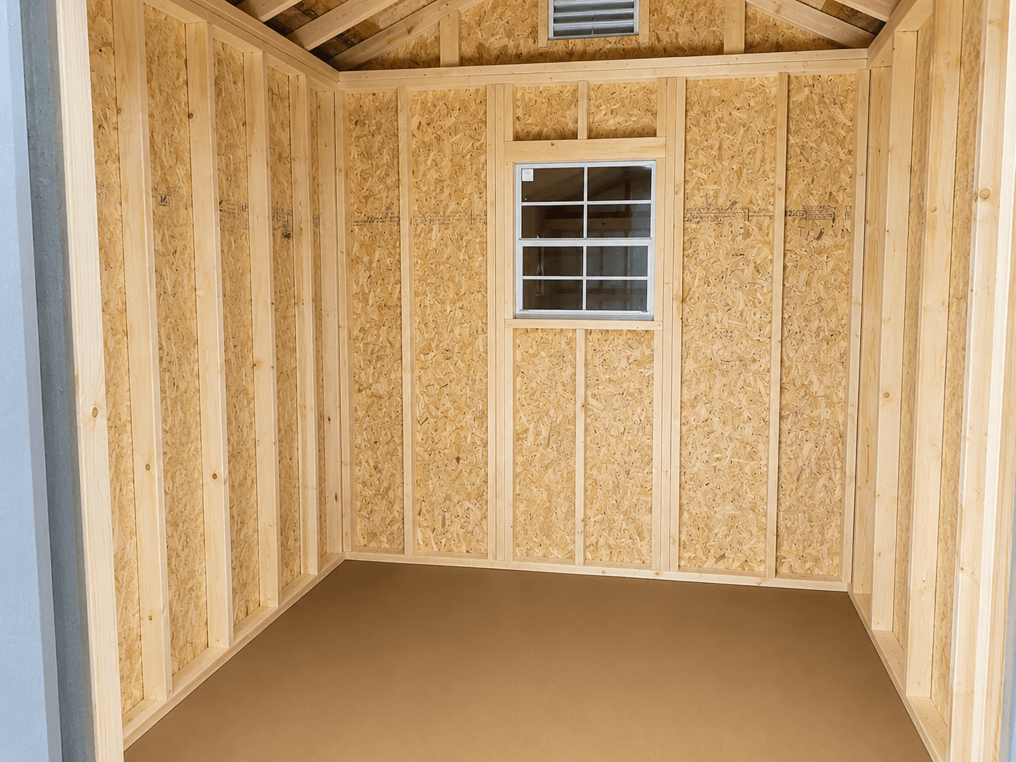 8’x10′ Ranch Gable Wood Panel Shed - thumbnail 2
