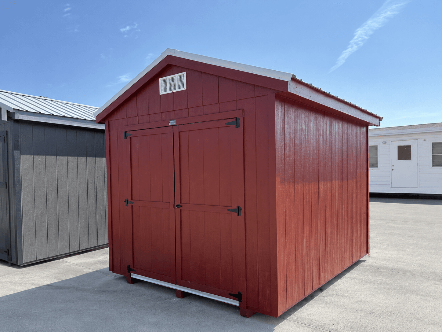 8’x10′ Economy Ranch Gable Wood Shed