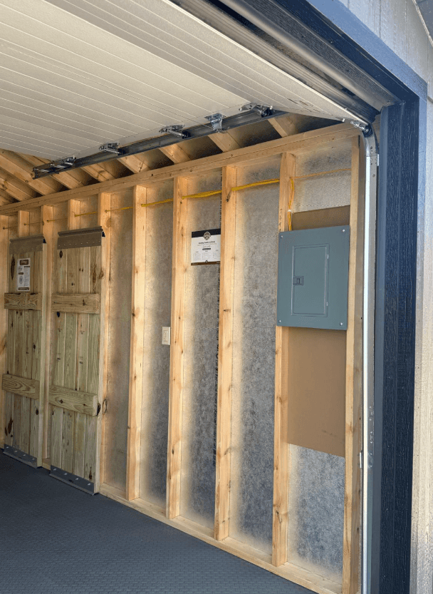 12’x24′ Ranch Gable Wood Panel Garage - thumbnail 3