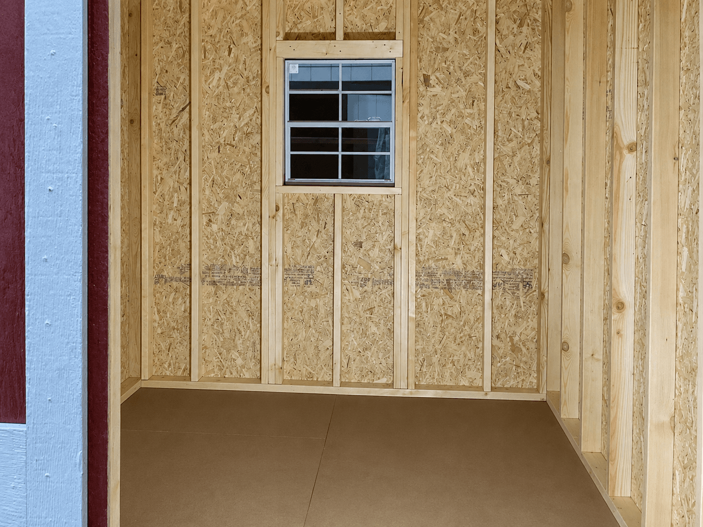 8’x10′ Ranch Gable Wood Panel Shed - thumbnail 2