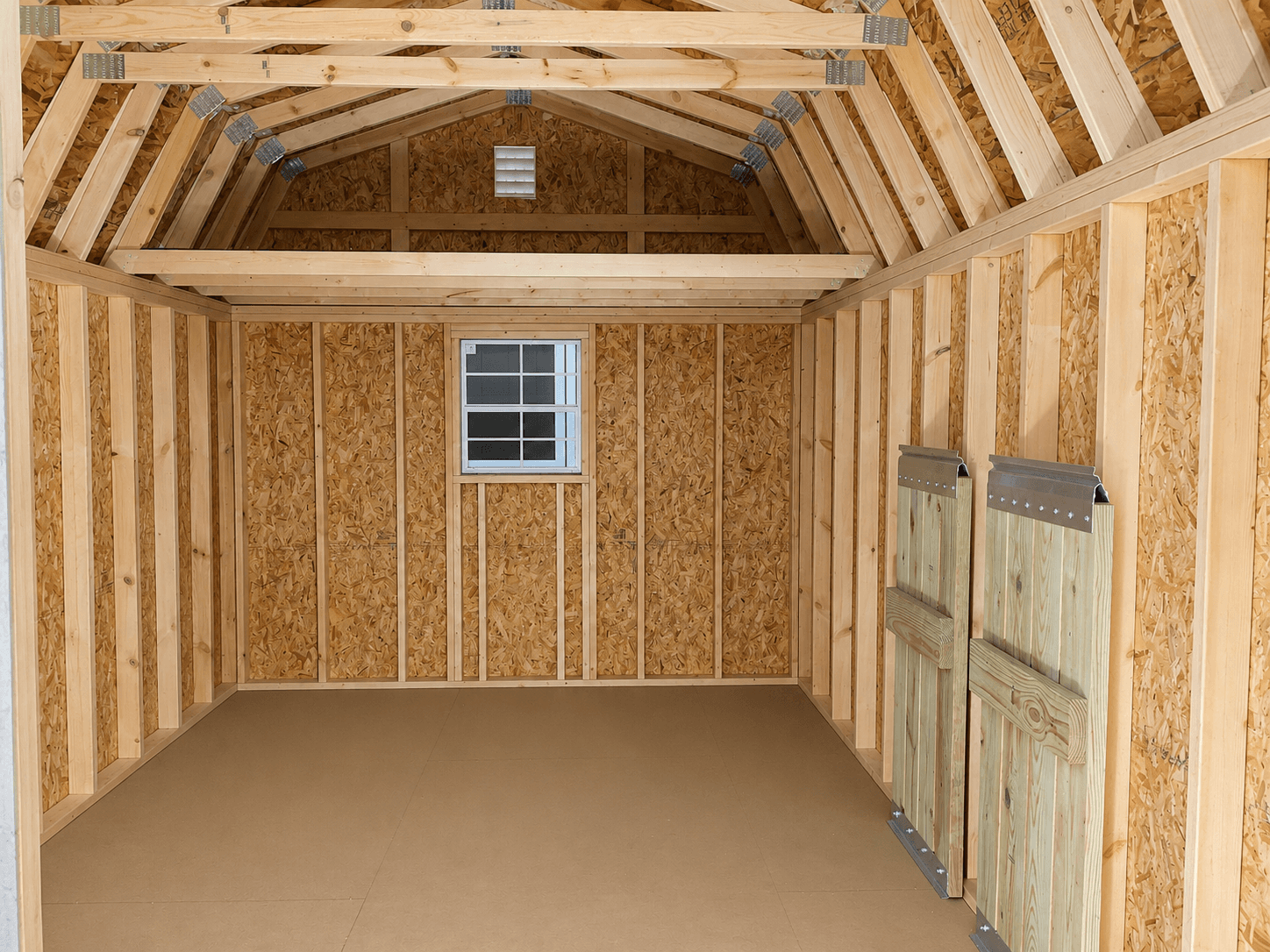 10’x16′ High Barn Wood Panel Shed - thumbnail 2