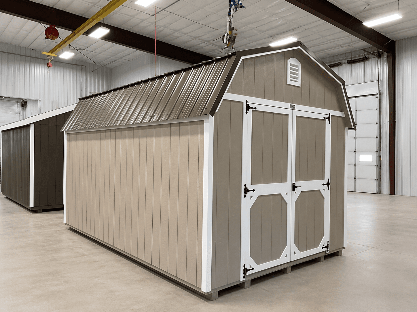 10’x16′ High Barn Wood Panel Shed