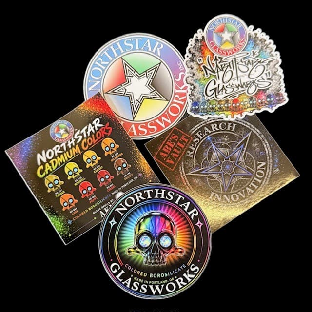 Northstar Stickers – 5 pack