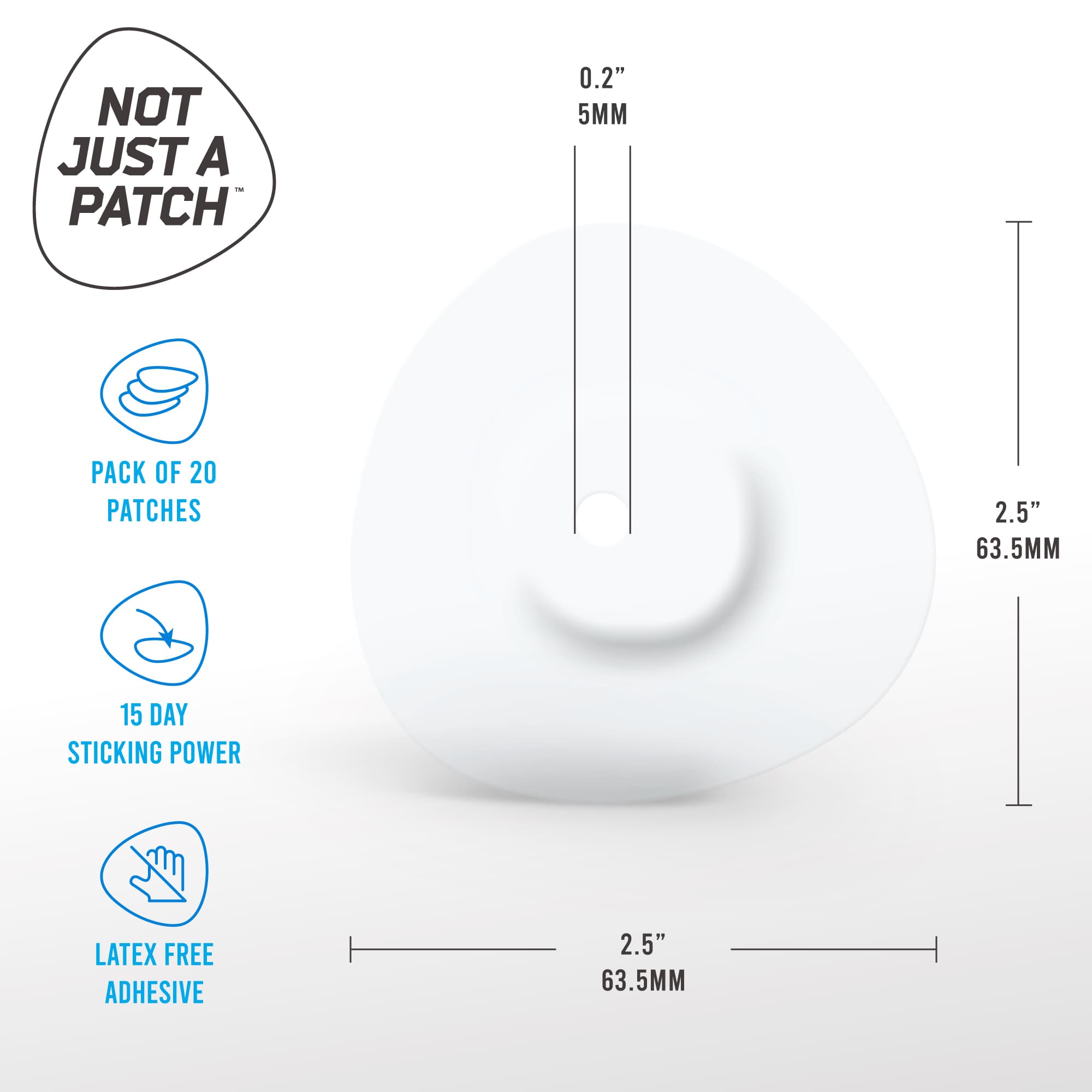 Clear Patches for Freestyle Libre 3 – 20 pack - thumbnail 6