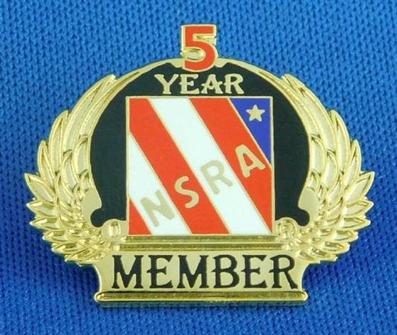 NSRA Five Year Member Pin