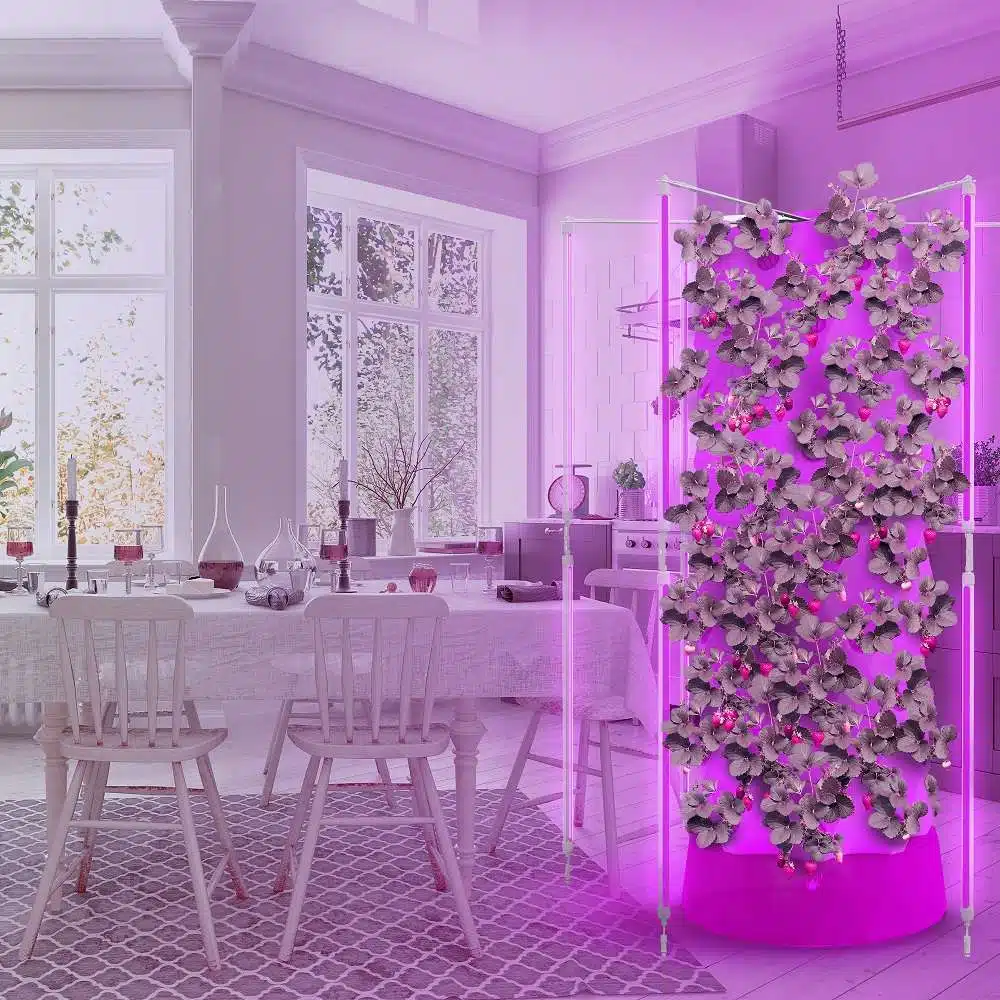 Aeroponic Tower Garden with LED  Grow Lights - thumbnail 3