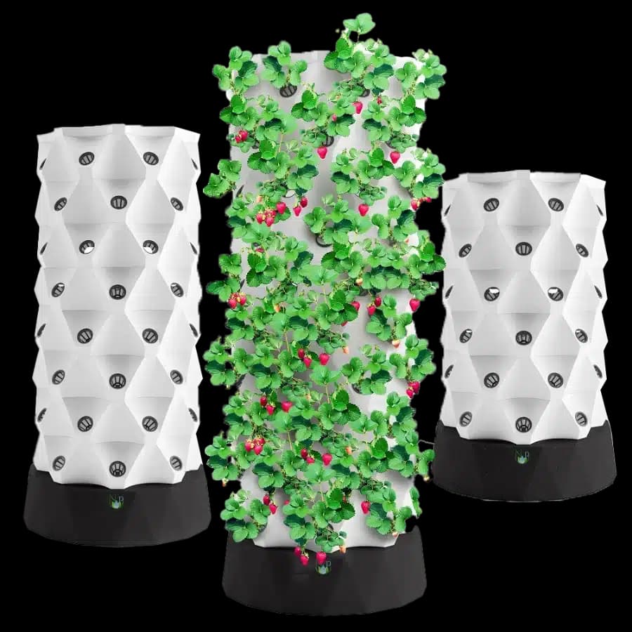 Hydroponic Garden Tower Growing System – 80 Pots | Complete Indoor Hydroponic Grow System
