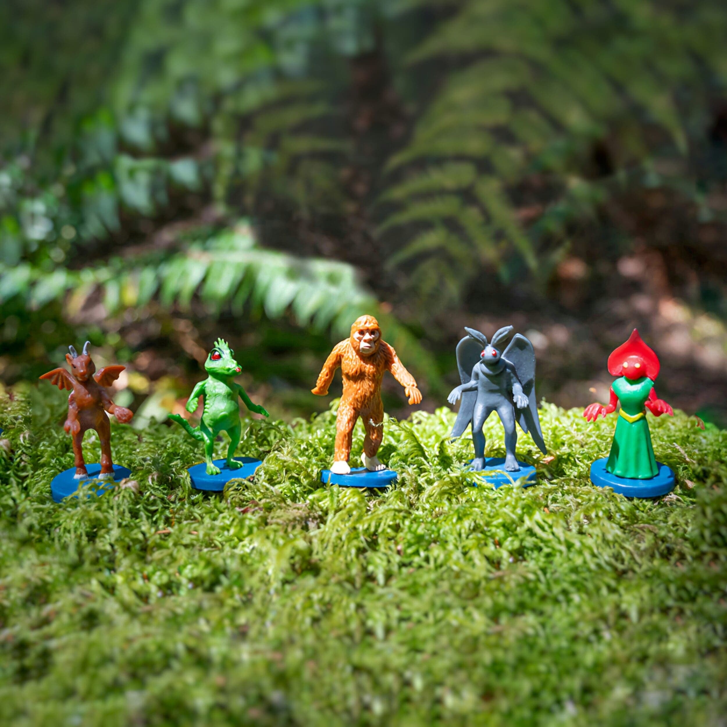 Mini Cryptid Box Set, Mothman, Bigfoot, Jersey Devil, Chupacabra, Flatwoods - thumbnail 5