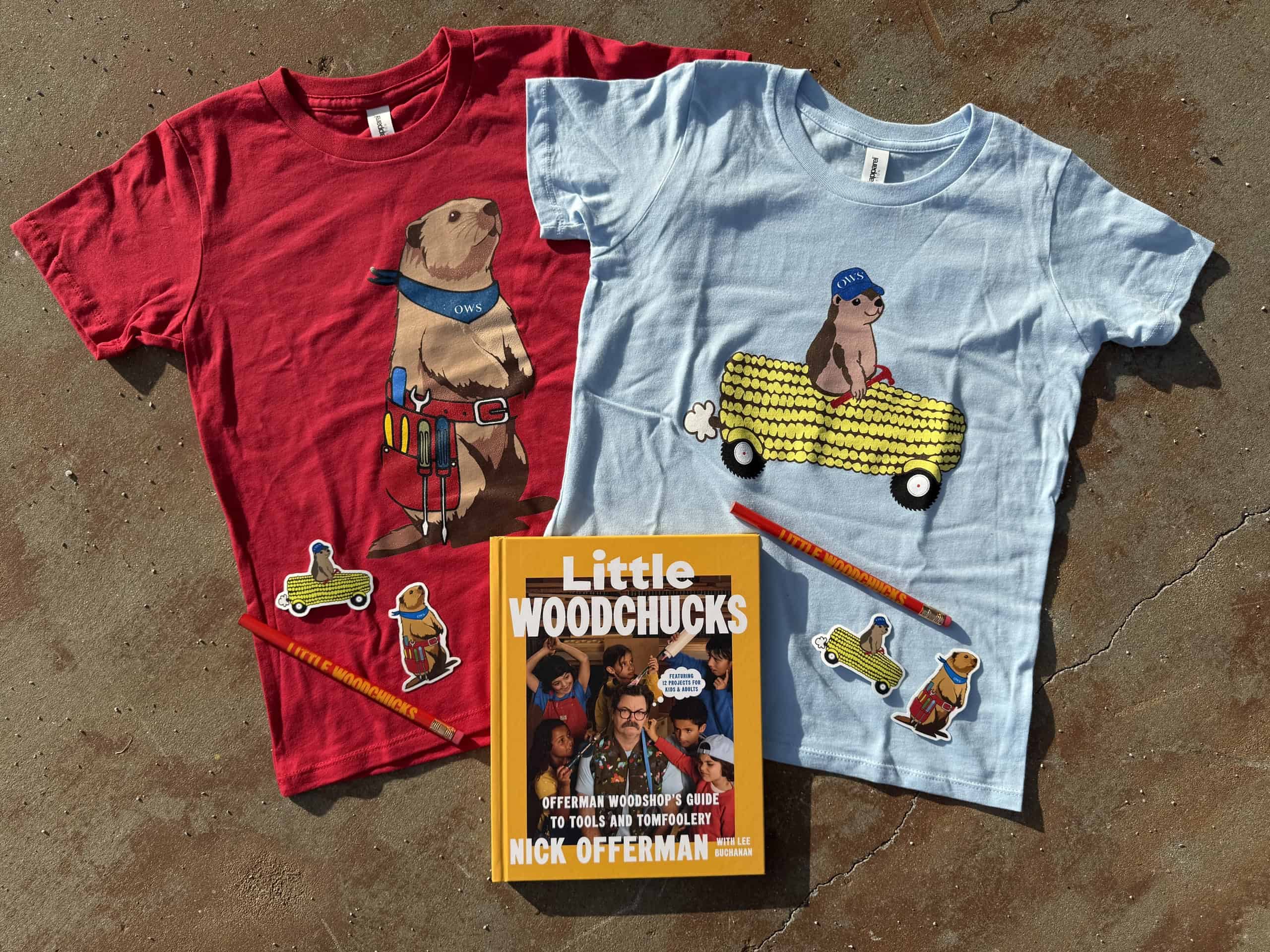 LITTLE WOODCHUCKS sticker set - thumbnail 3