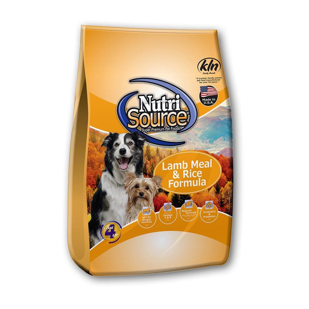 Nutrisource Lamb & Rice Dry Dog Food