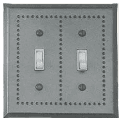 Switchplate – Border Double Switch