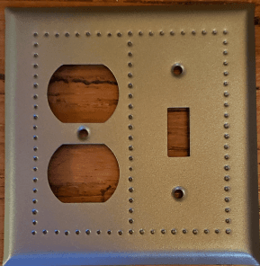 Switchplate – Border Single Switch Outlet Cover