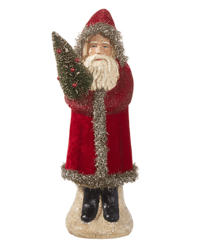 Velvet Santa 12″