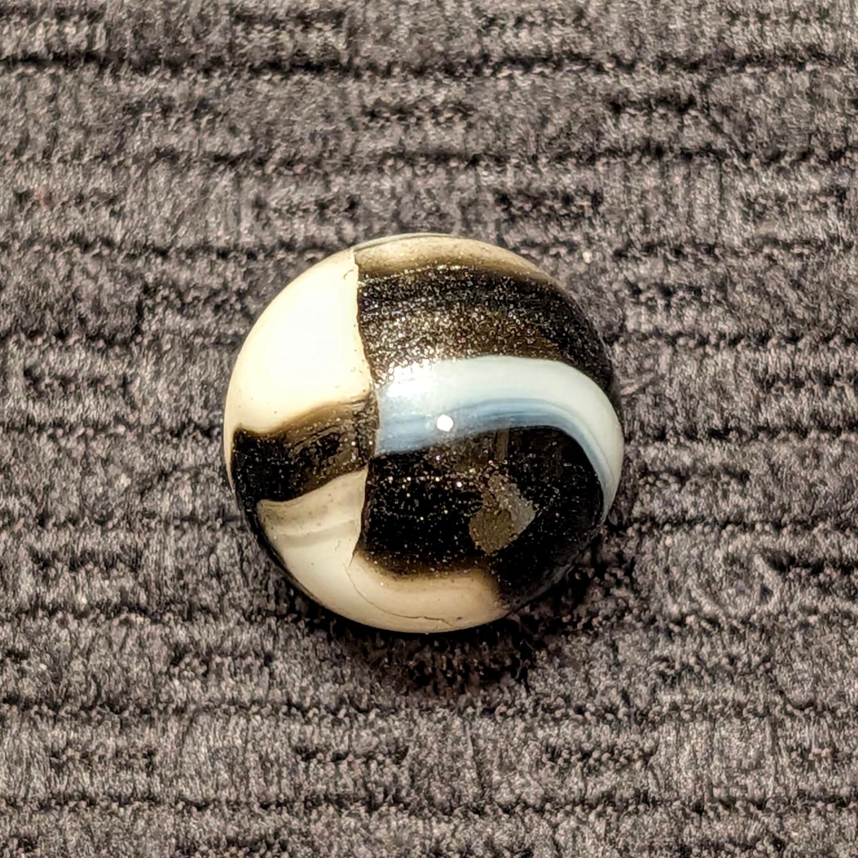 Peltier Zebra w/ Heavy Aventurine Coverage - thumbnail 10