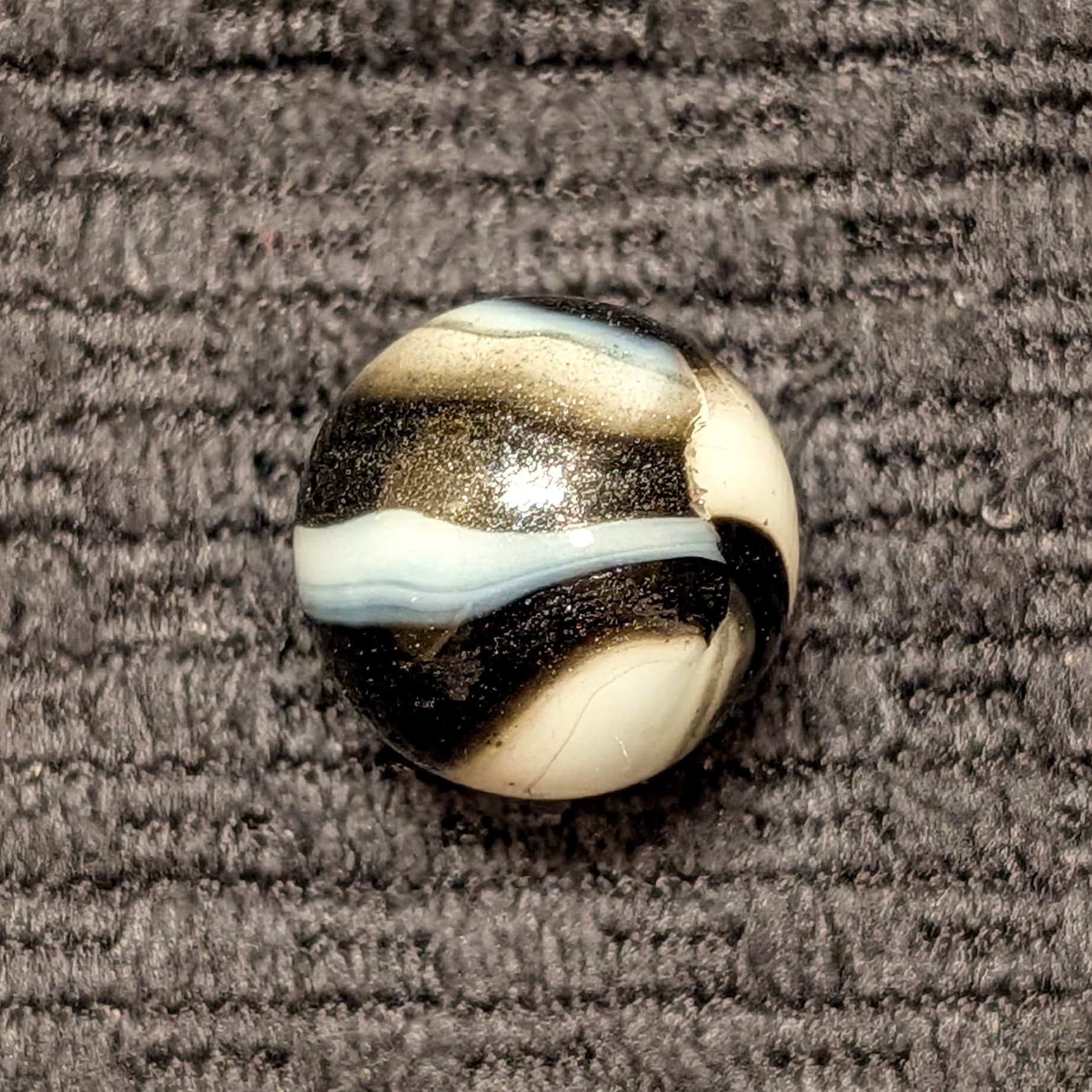 Peltier Zebra w/ Heavy Aventurine Coverage - thumbnail 2