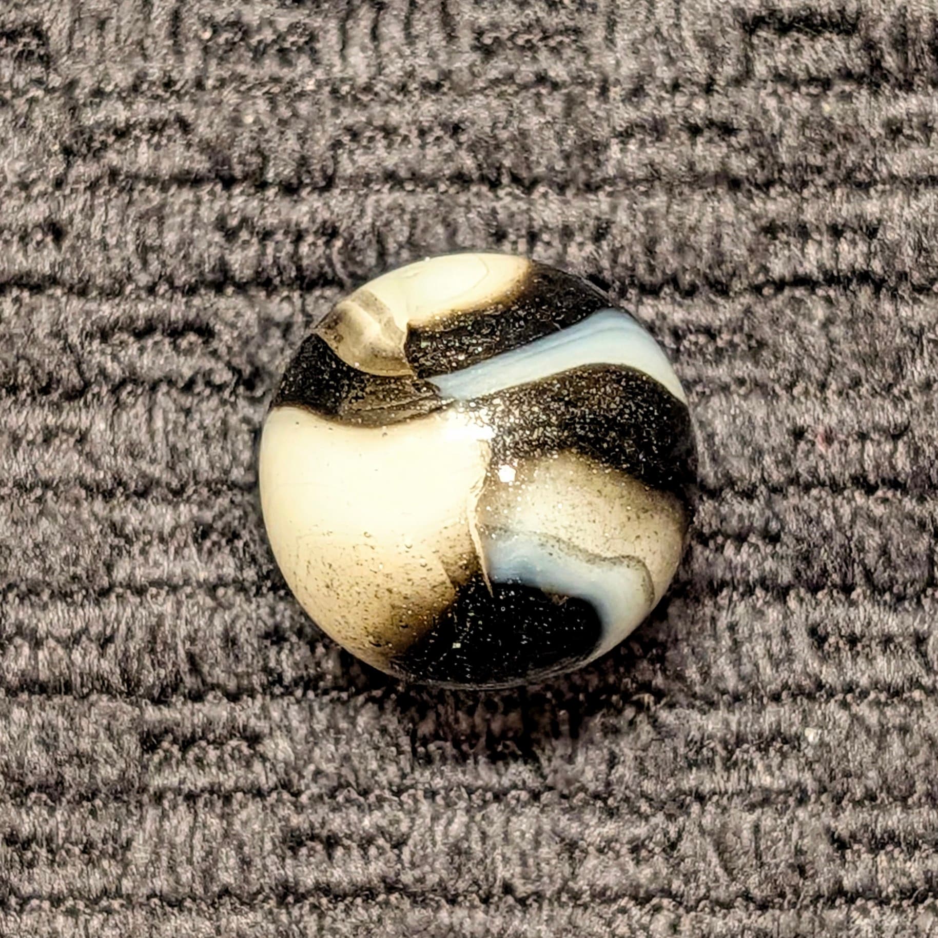 Peltier Zebra w/ Heavy Aventurine Coverage - thumbnail 8