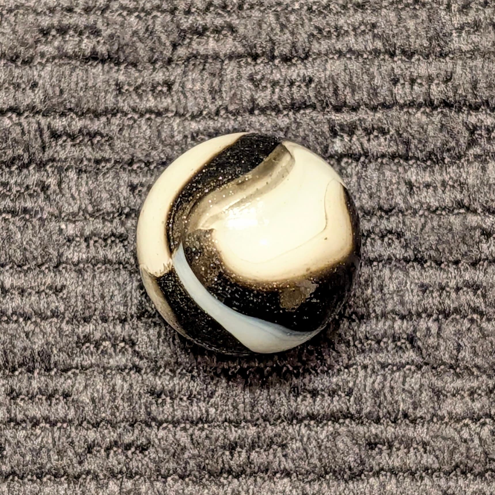 Peltier Zebra w/ Heavy Aventurine Coverage - thumbnail 4