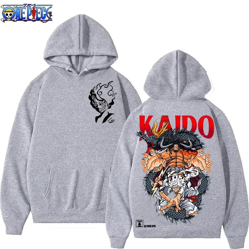 Kaido And Luffy Gear 5 Hoodie