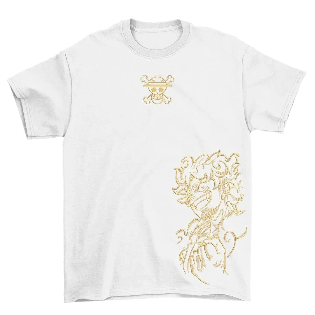 Simple Art Gear 5 Luffy T Shirt - thumbnail 2