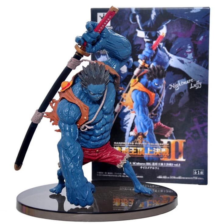 Nightmare Luffy Figure: 15cm Thriller Bark Statue