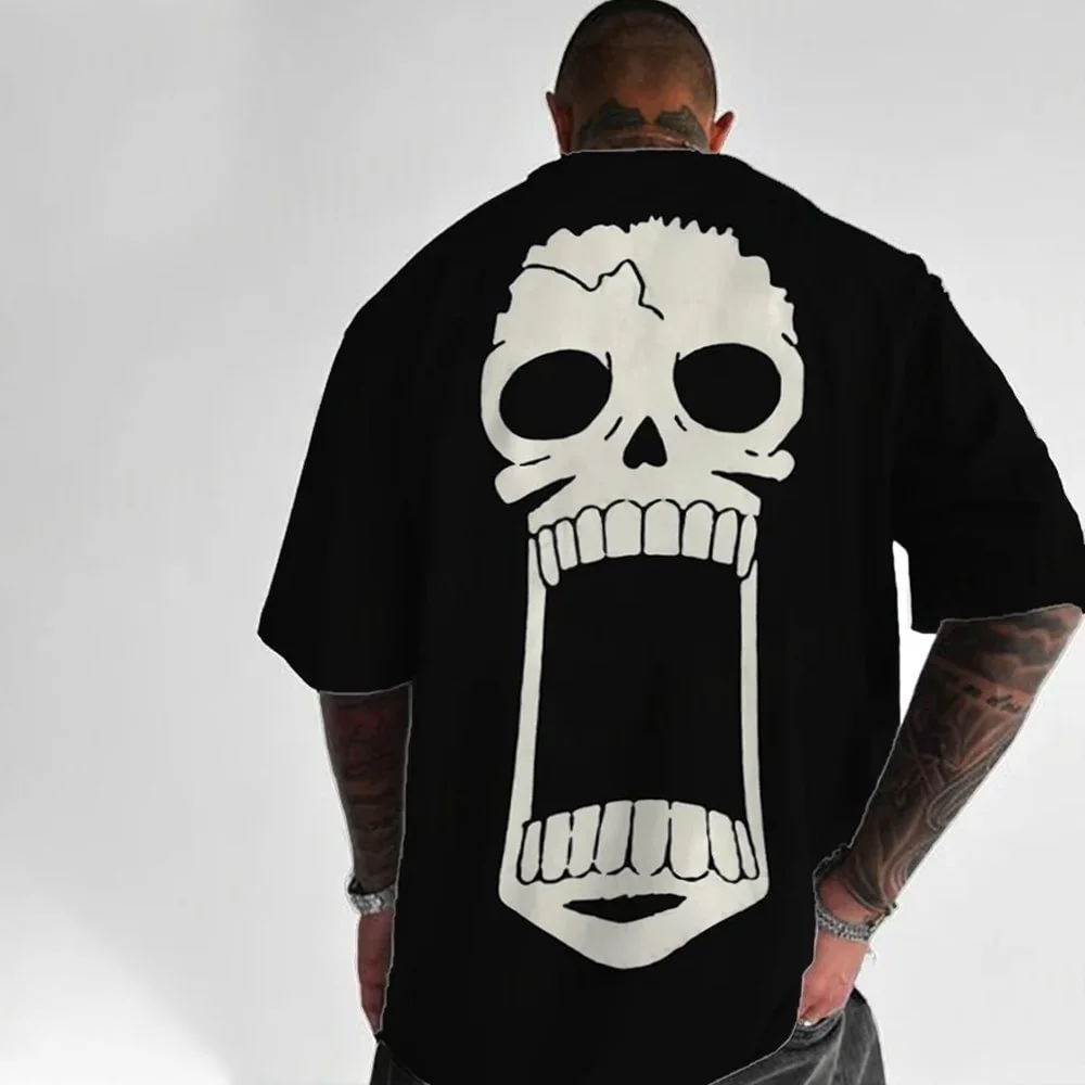 Brook Skull T-Shirt: Back Print Tee