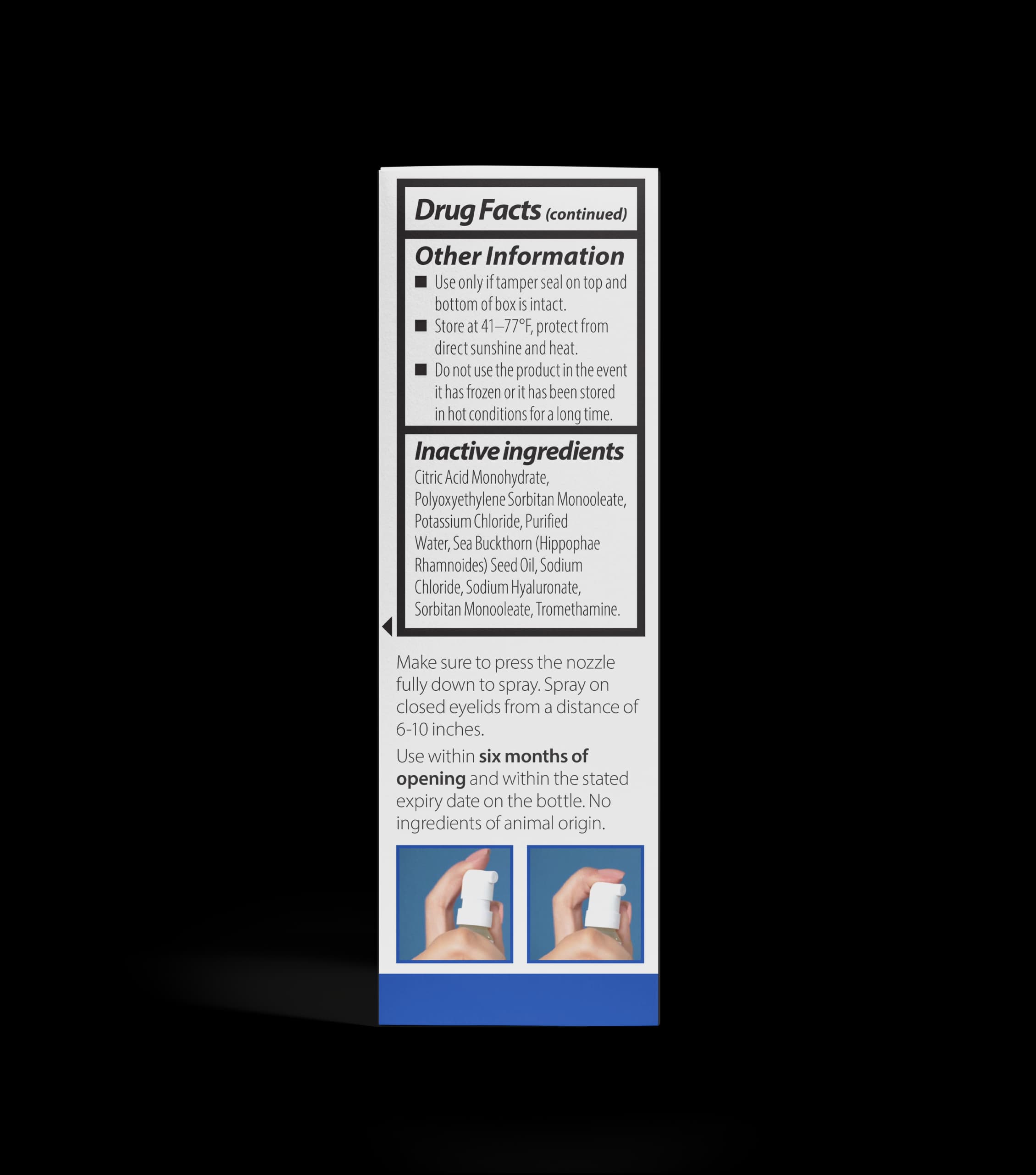 OPTASE® Comfort Dry Eye Spray - thumbnail 2