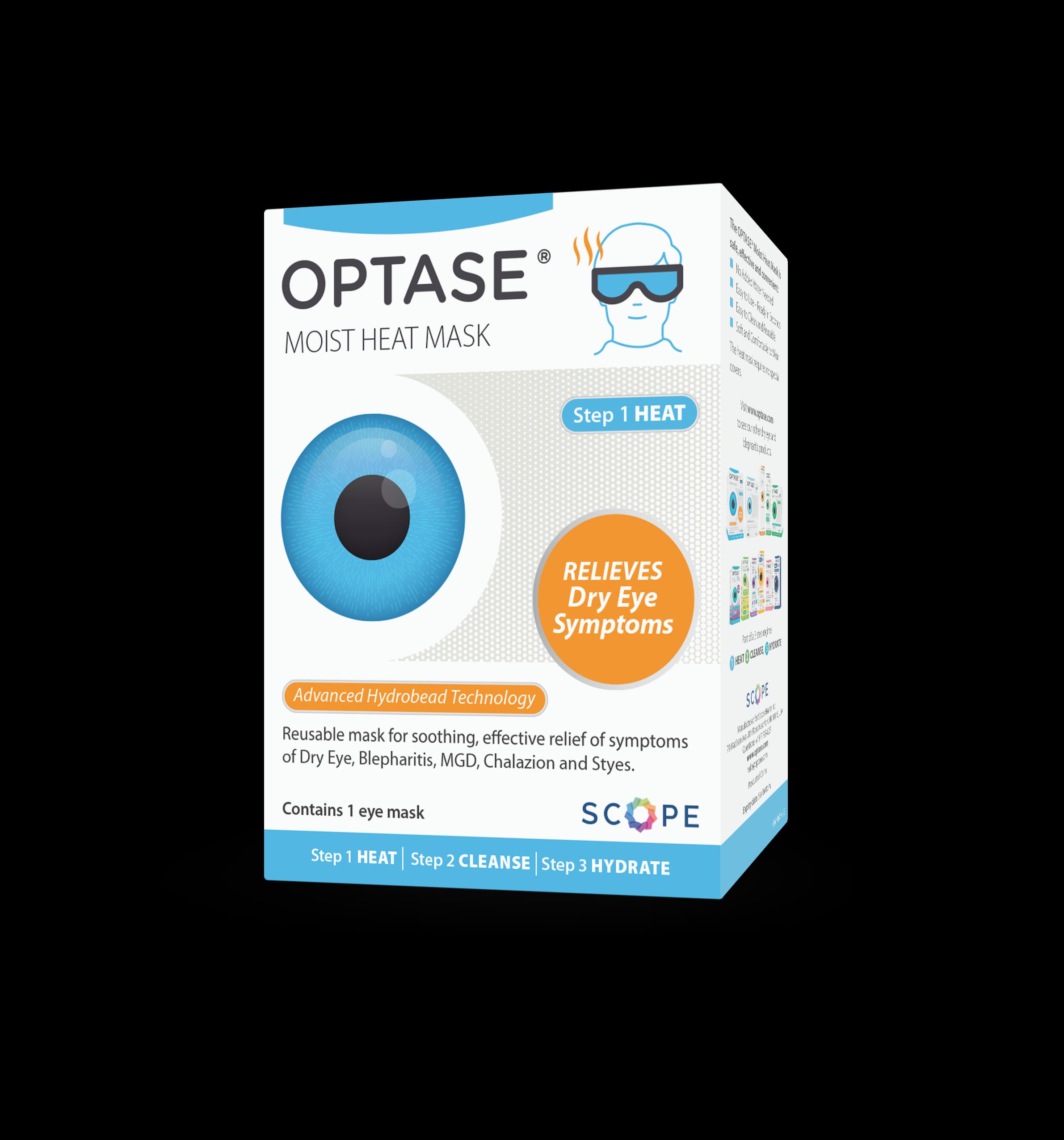 OPTASE® Moist Heat Mask