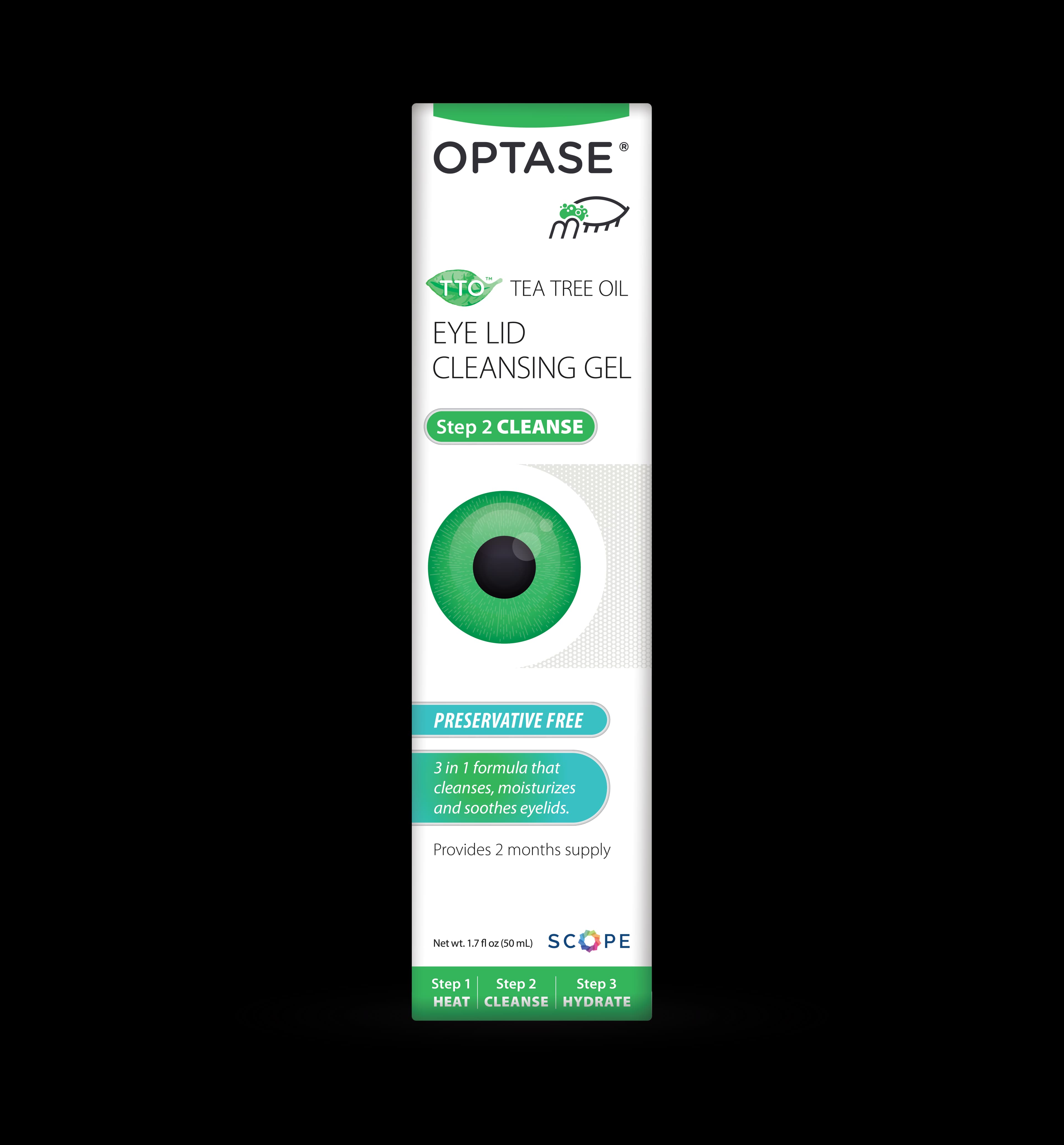 OPTASE® TTO Eyelid Cleansing Gel