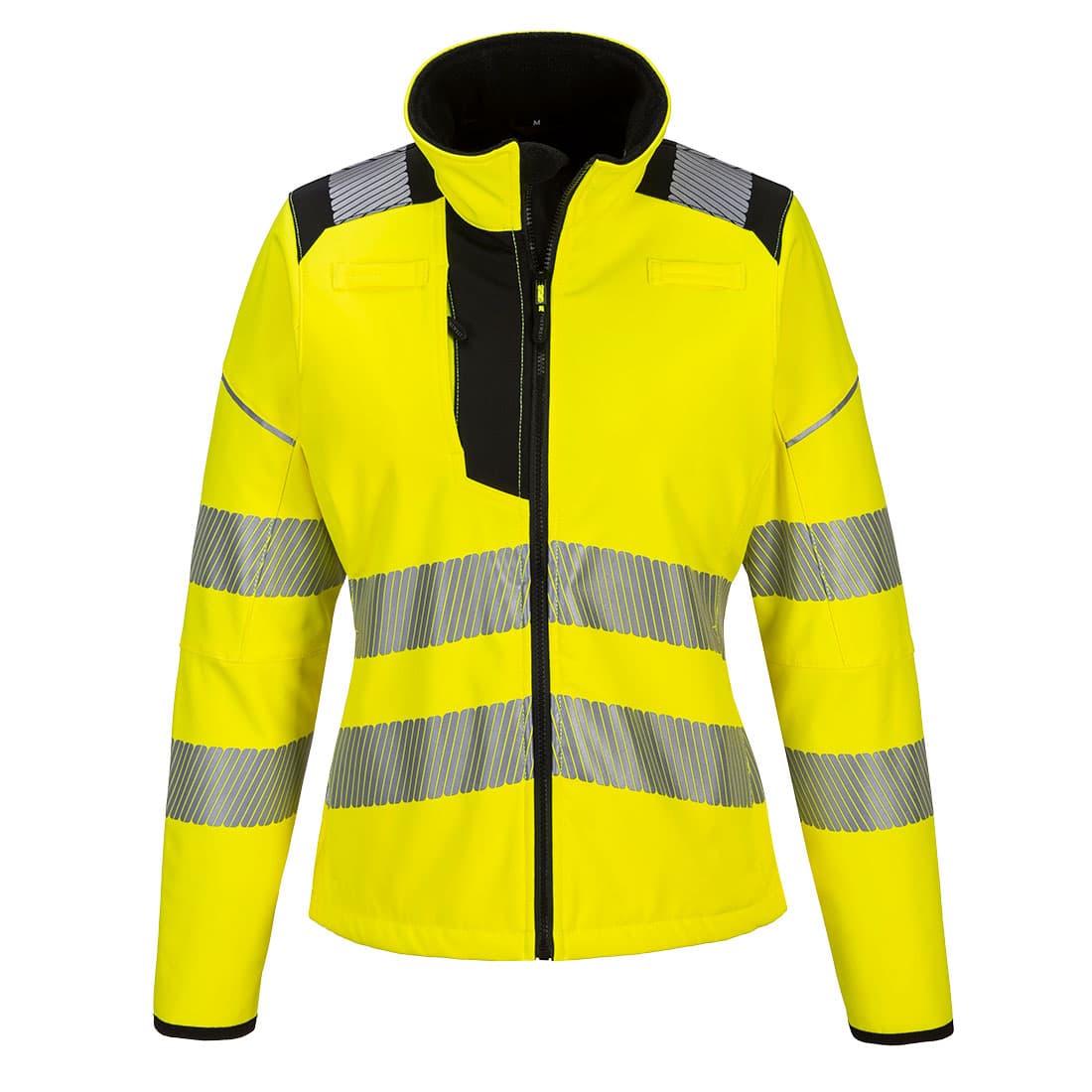 PW3 Hi-Vis Women’s Softshell (3L) Yellow/Black