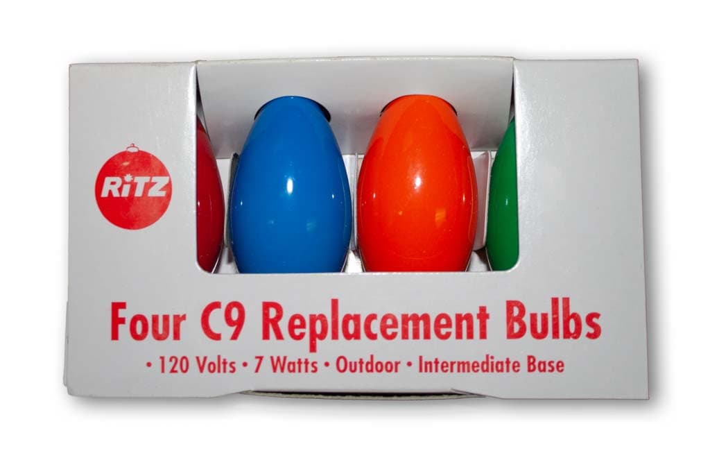 4Pk C9 Bulbs – Ceramic Multi