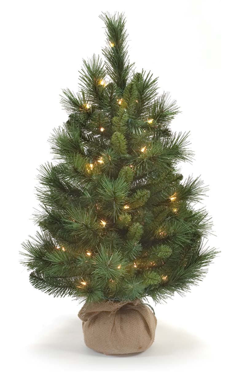 3′ Prelit Pine Tree