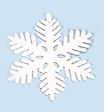 6″ Mica Snowflake