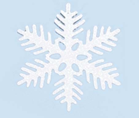 8″ Mica Snowflake