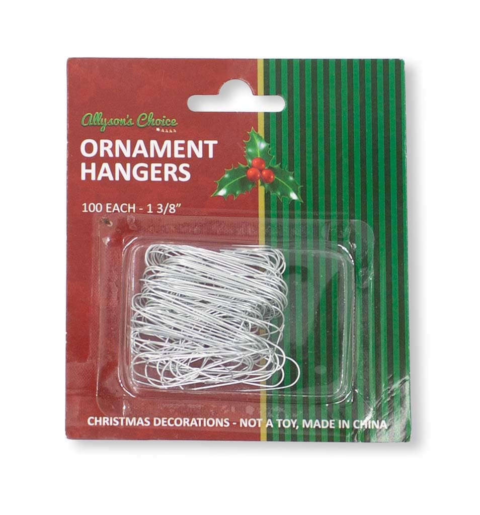 100Pk 1.375″ Ornament Hangers
