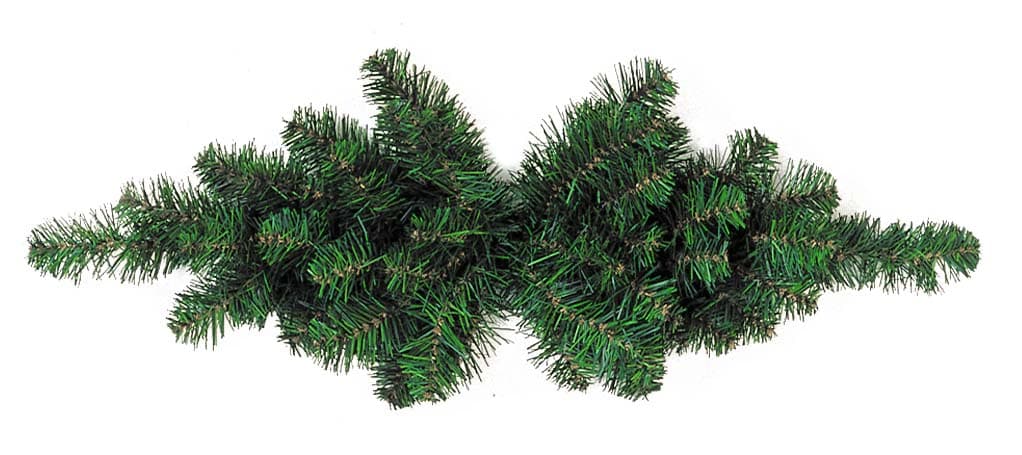 30″ Pine Window Swag
