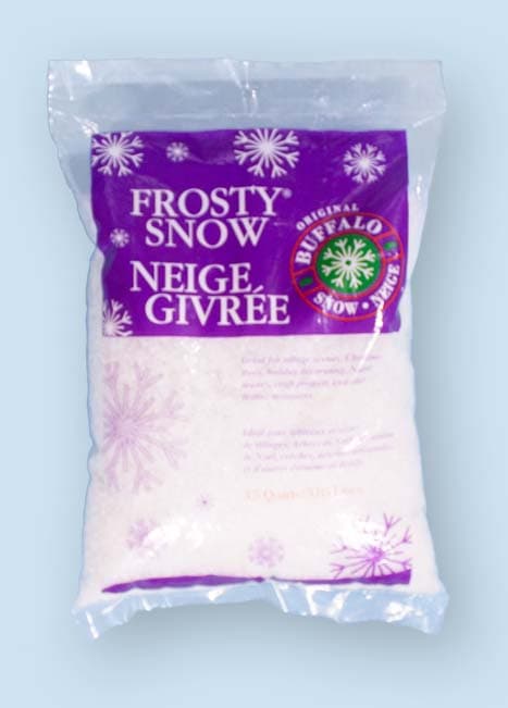Buffalo Snow Frosty Snow White Flakes