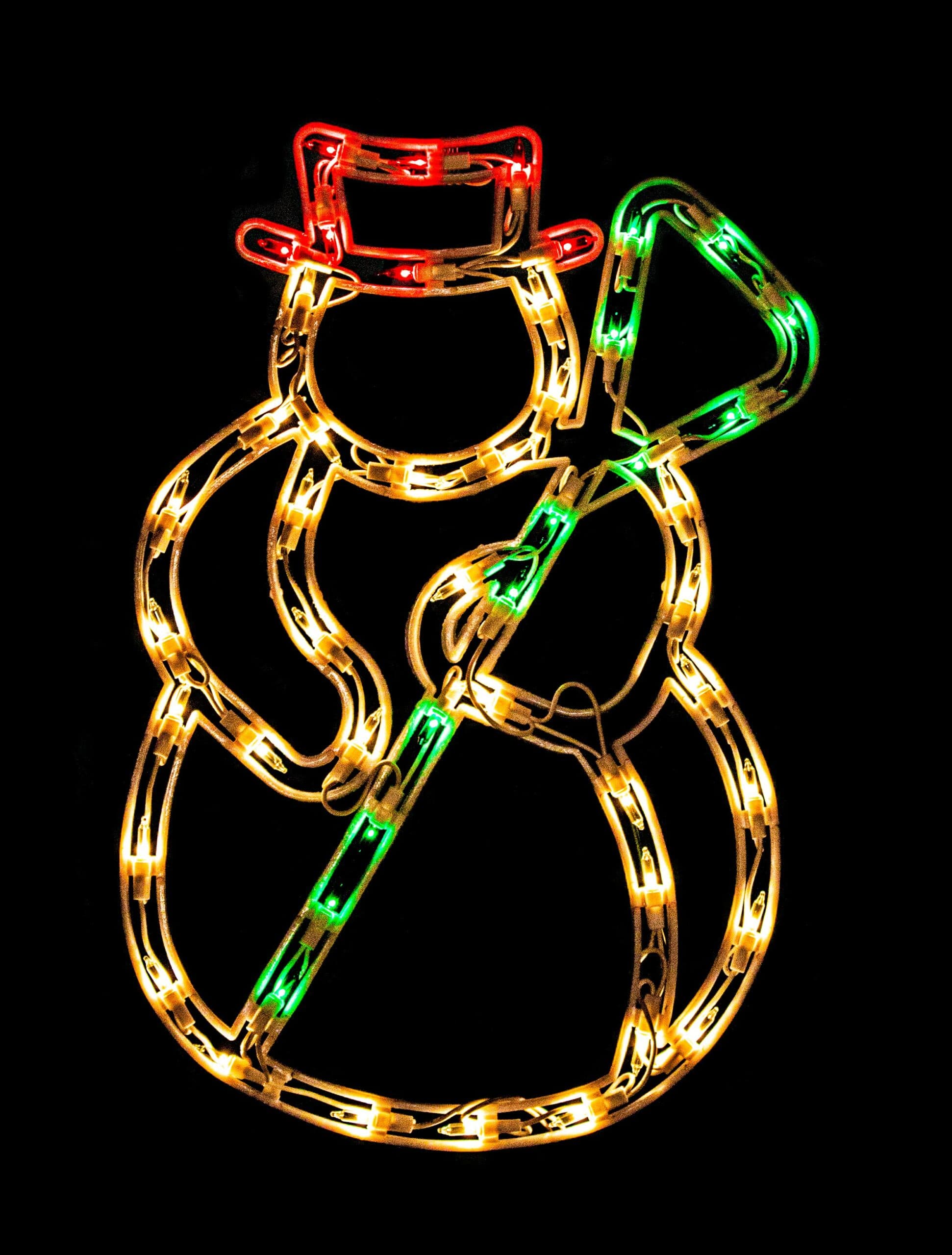 18″ 2-Sided Snowman