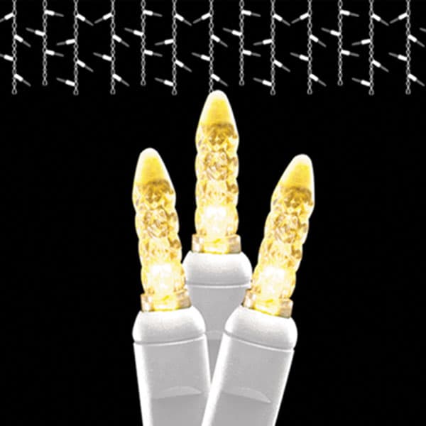 70 LED M5 Icicle Set – Warm White