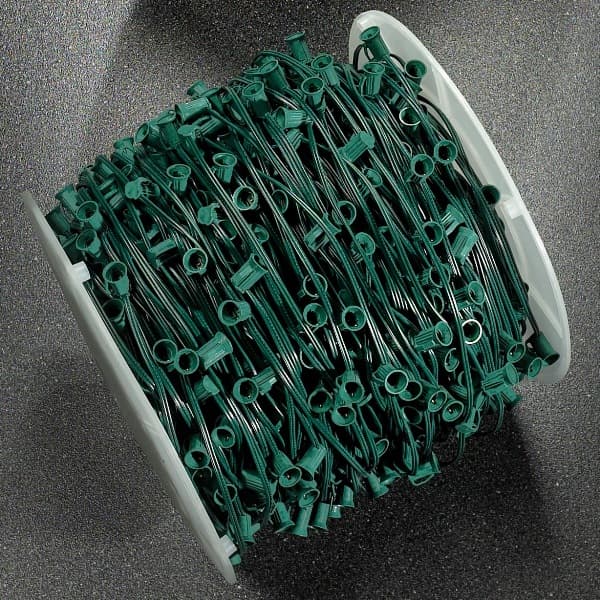 C7 500′ Green Wire – 12″ Spacing