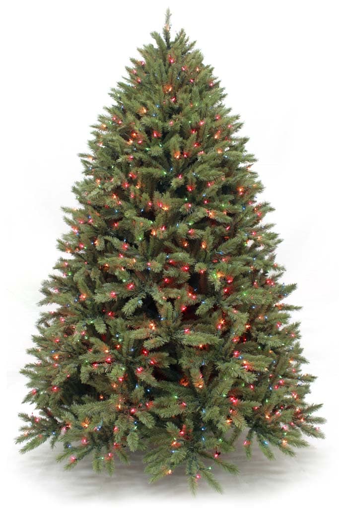 Prelit Incandescent Deluxe Frazier Fir – 7.5′, Multi Lights