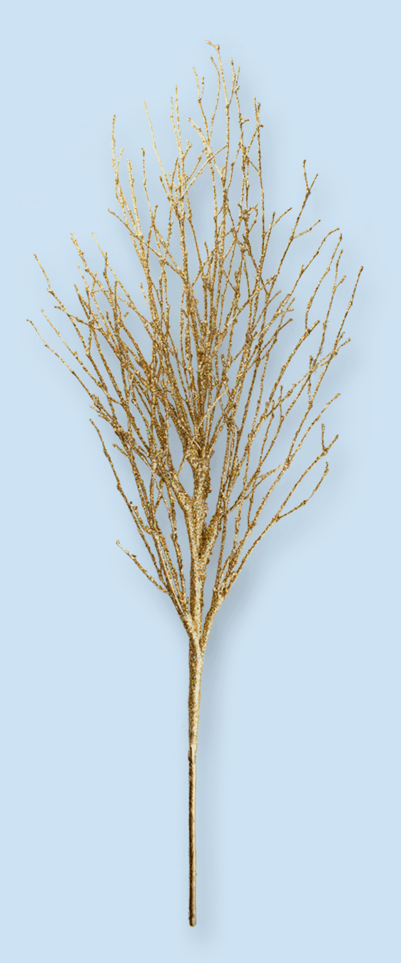 30″ Branch Spray – Gold