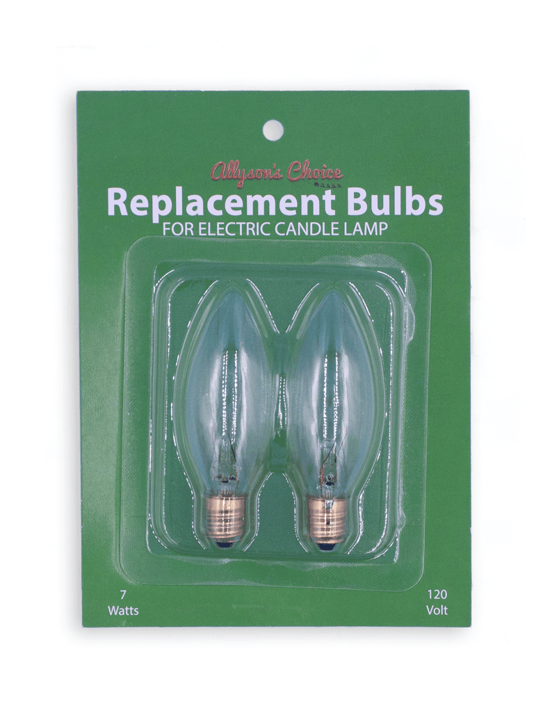 2Pk C26 Incandescent Clear Bulb
