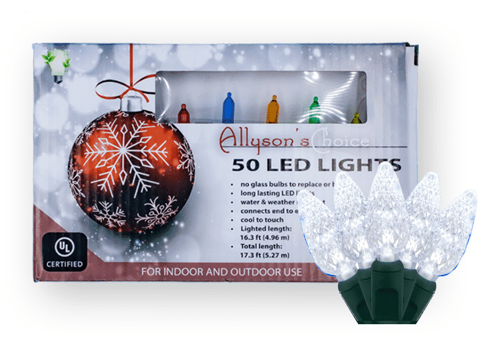 50 LED C6 Set – Cool White