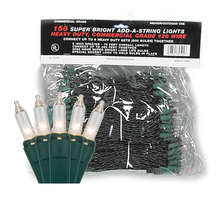 150 Clear Light Set, Commercial Grade