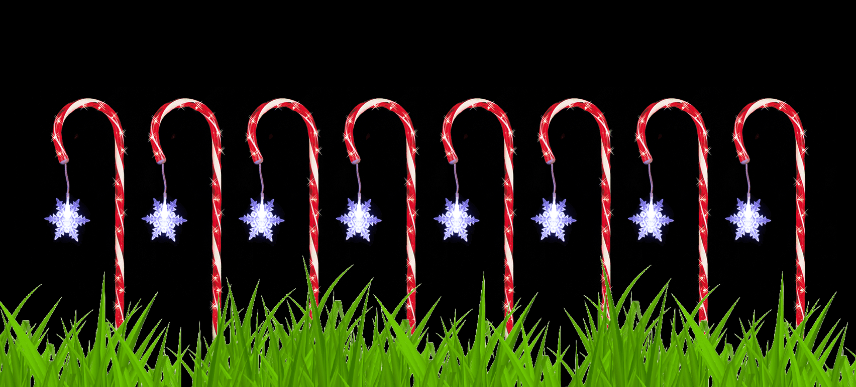 8-piece Candy Canes